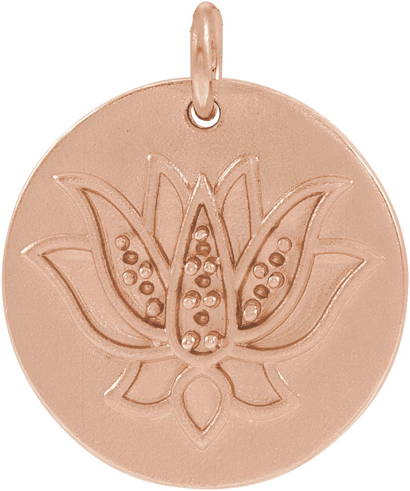 Lotus Necklace or Pendant