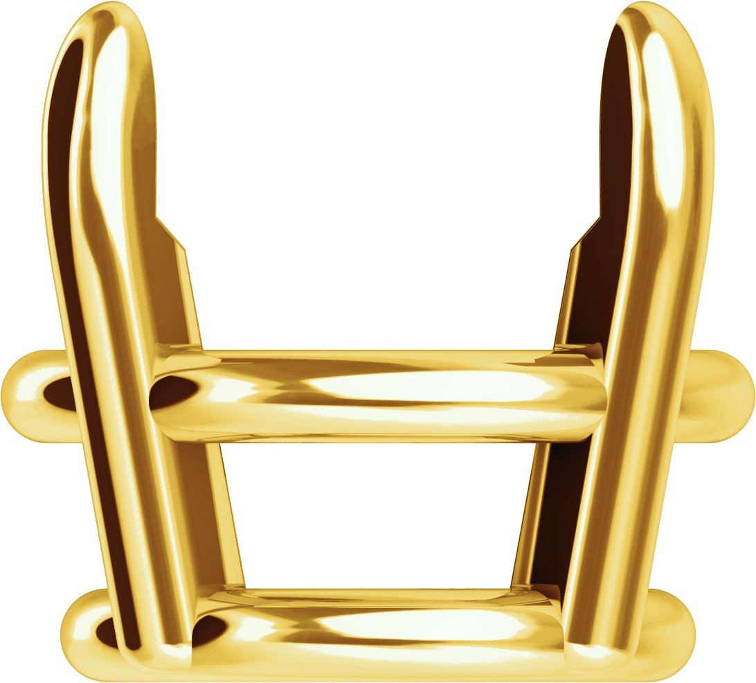 Pre-Notched Claw-Prong Basket Setting