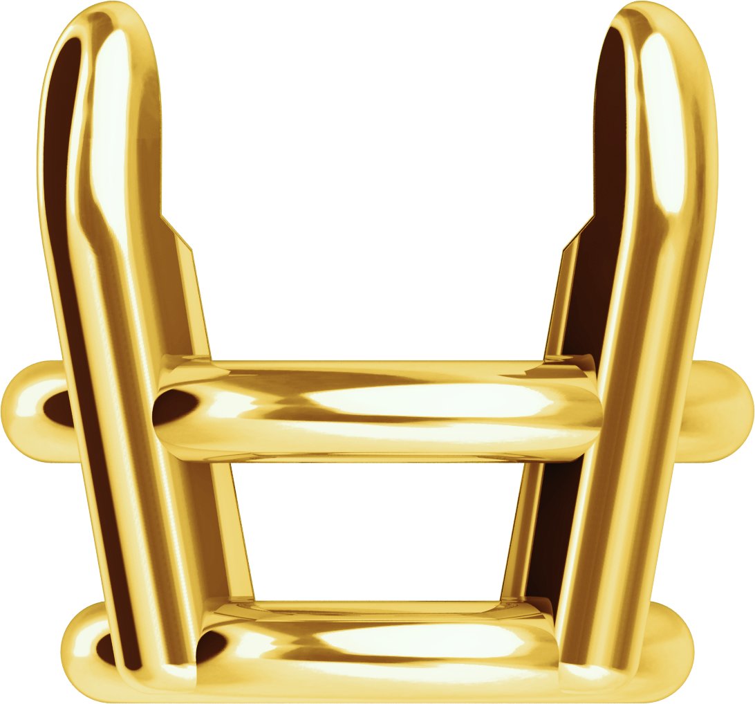 Pre-Notched Claw-Prong Basket Setting