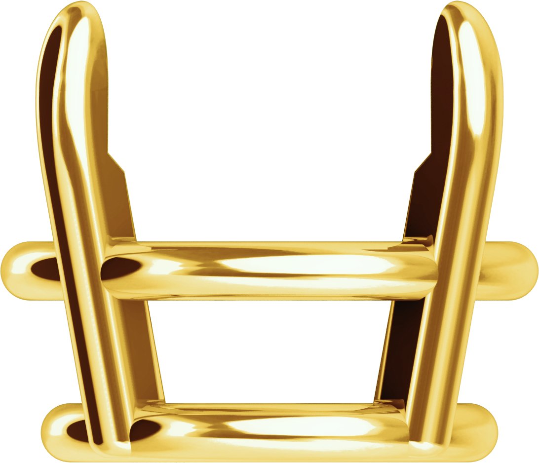 Pre-Notched Claw-Prong Basket Setting