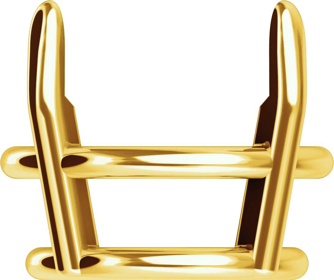 Pre-Notched Claw-Prong Basket Setting