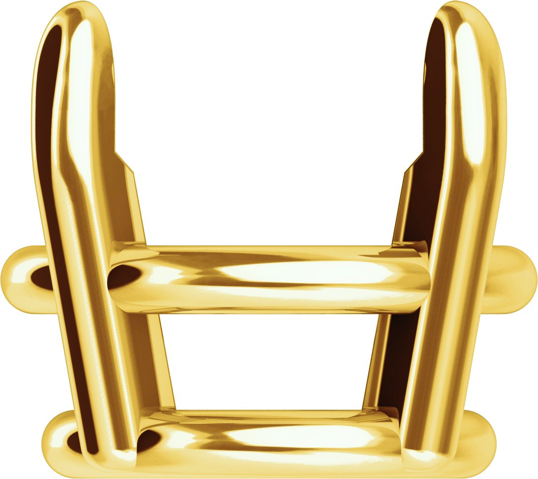 Pre-Notched Claw-Prong Basket Setting