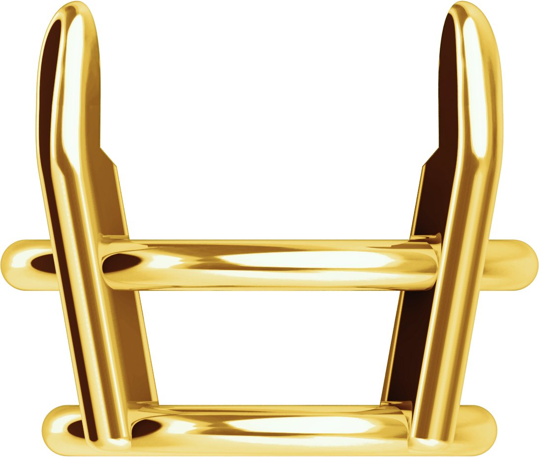 Pre-Notched Claw-Prong Basket Setting