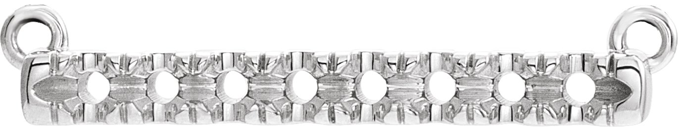 French-Set Bar Necklace or Center