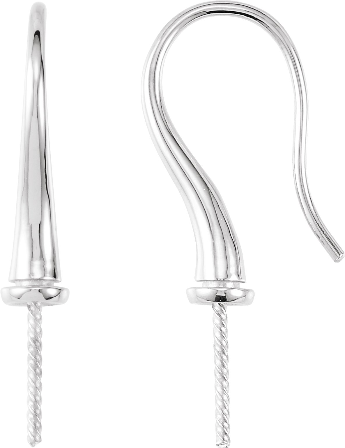 Bishop Hook Pearl Earrings