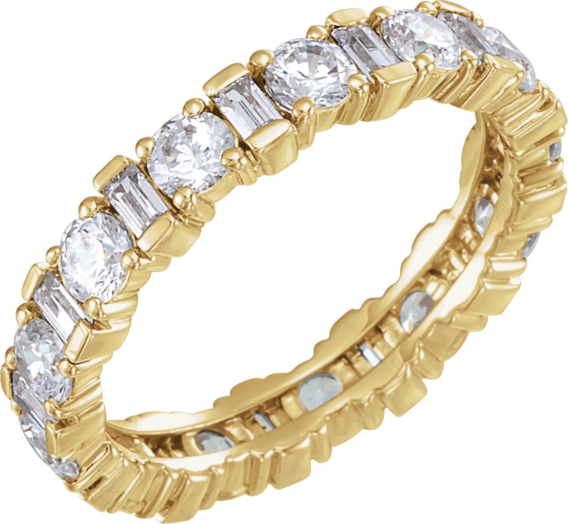 14K Yellow 2.167 CTW Diamond Eternity Band Ref 13308787