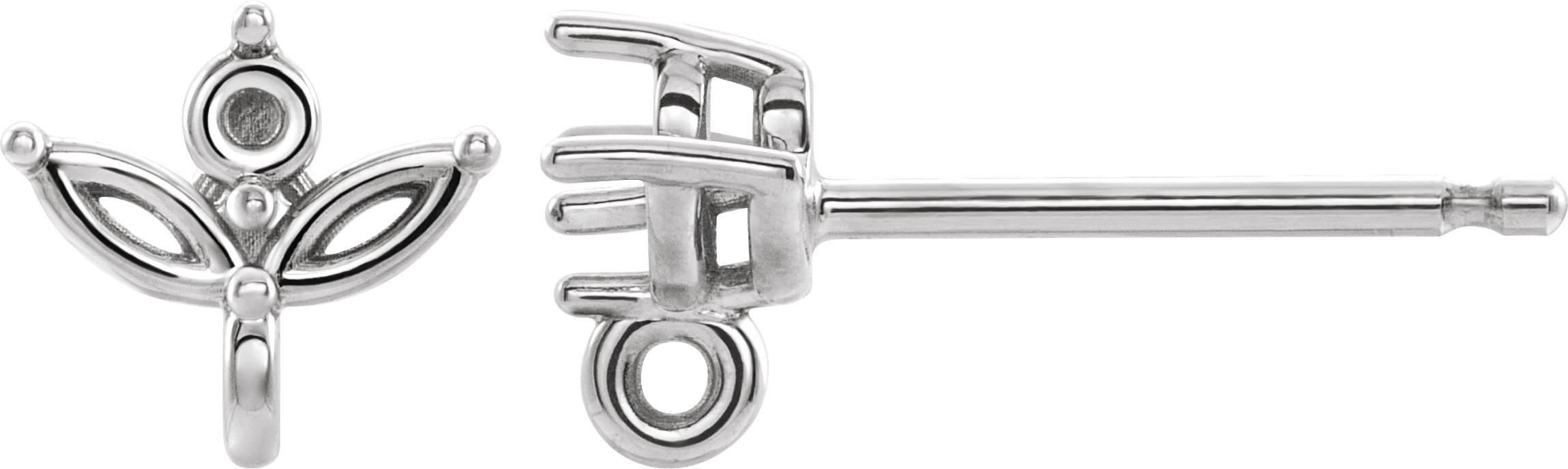 Cluster Earring Top