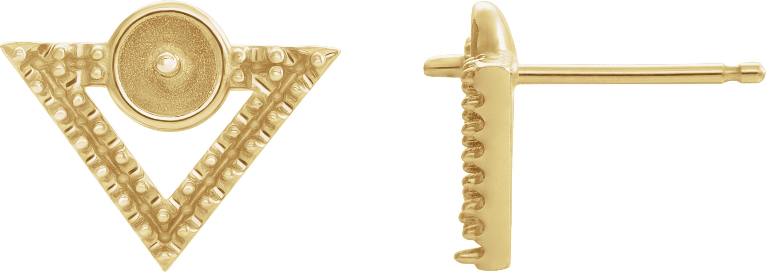 Pearl Geometric Earrings