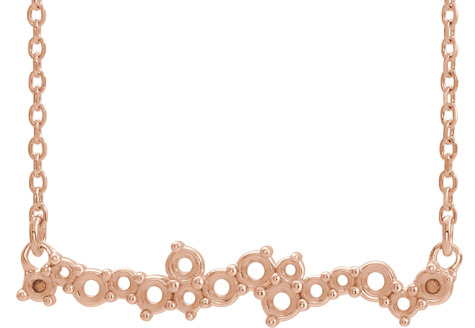 Scattered Bar Necklace or Center