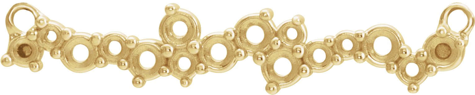 Scattered Bar Necklace or Center