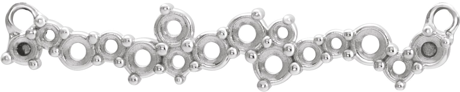 Scattered Bar Necklace or Center