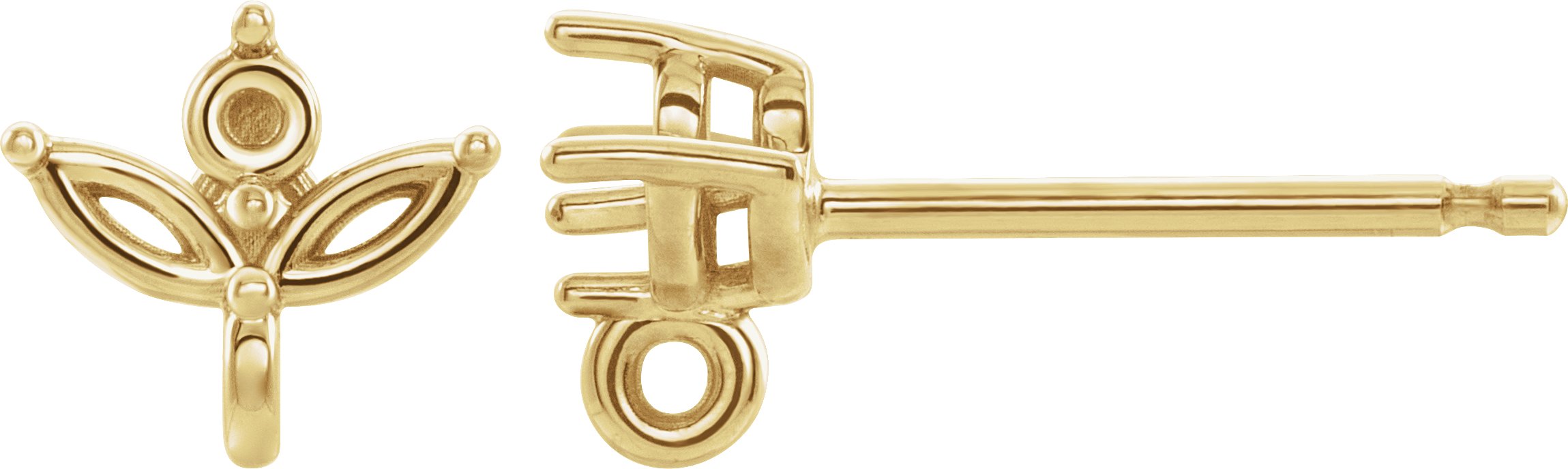 Cluster Earring Top