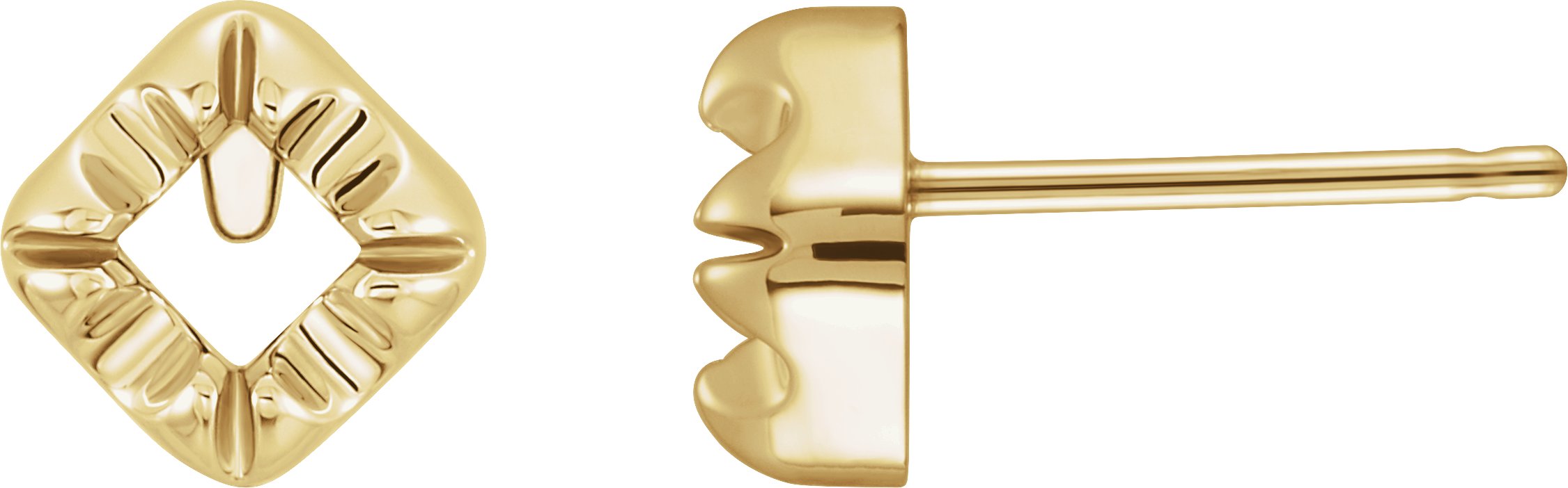 Square Illusion Earrings