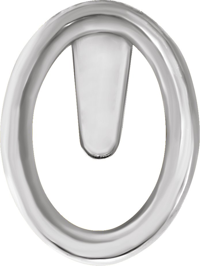Bezel-Set Low Cabochon Earring Setting