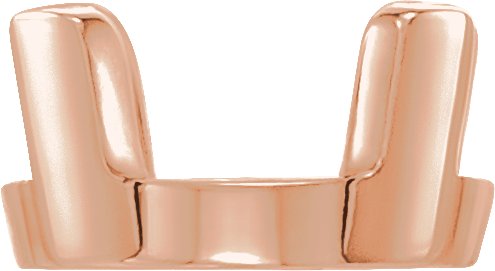 Round 4-Prong Lightweight Low Profile Solid Base Setting