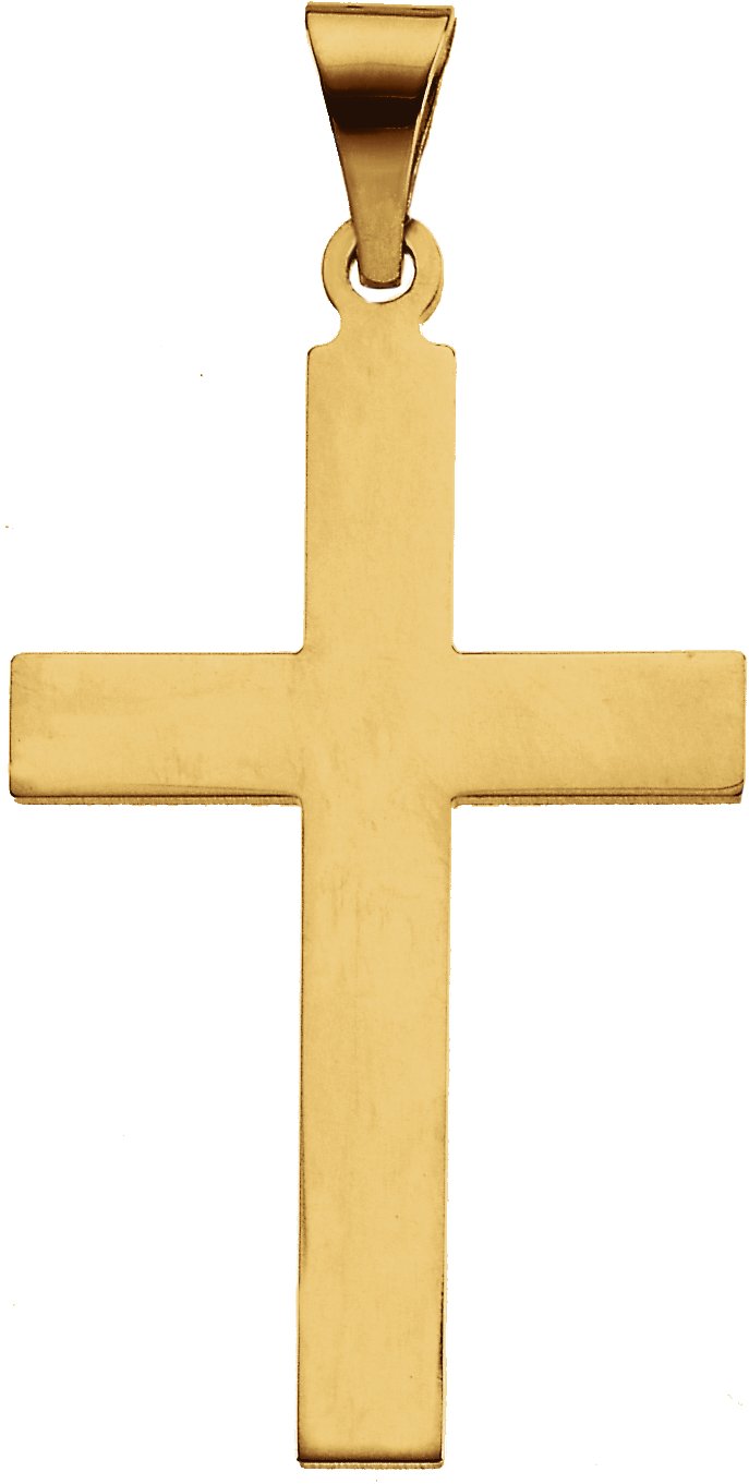 Gold Cross Pendant Ref 173052