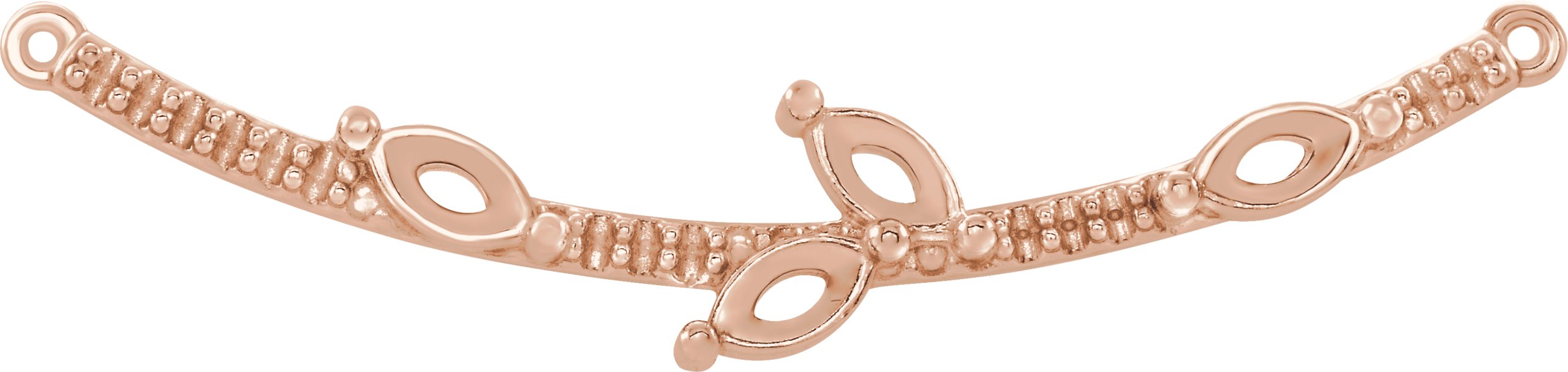 Family Curved Bar Necklace or Center