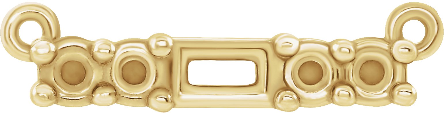Accented Bar Necklace or Center