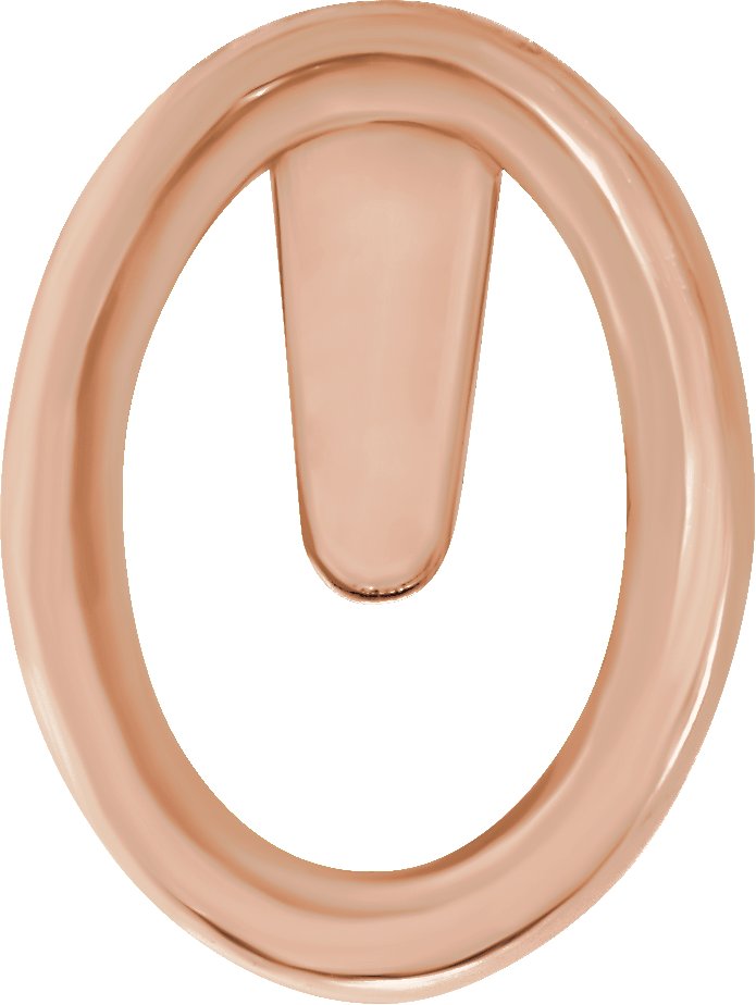 Bezel-Set Low Cabochon Earring Setting