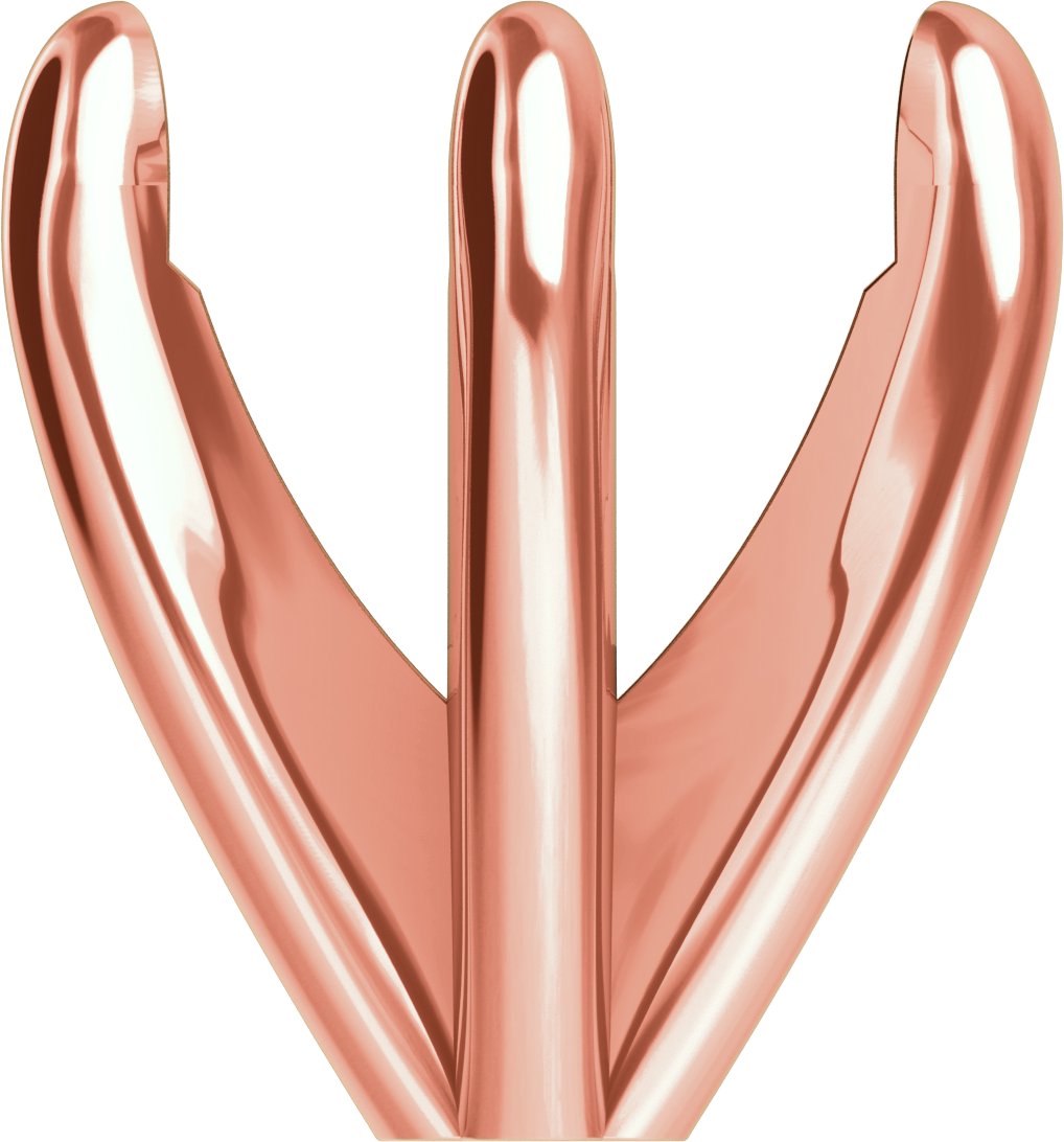 Pre-Notched Claw-Prong Shank Setting