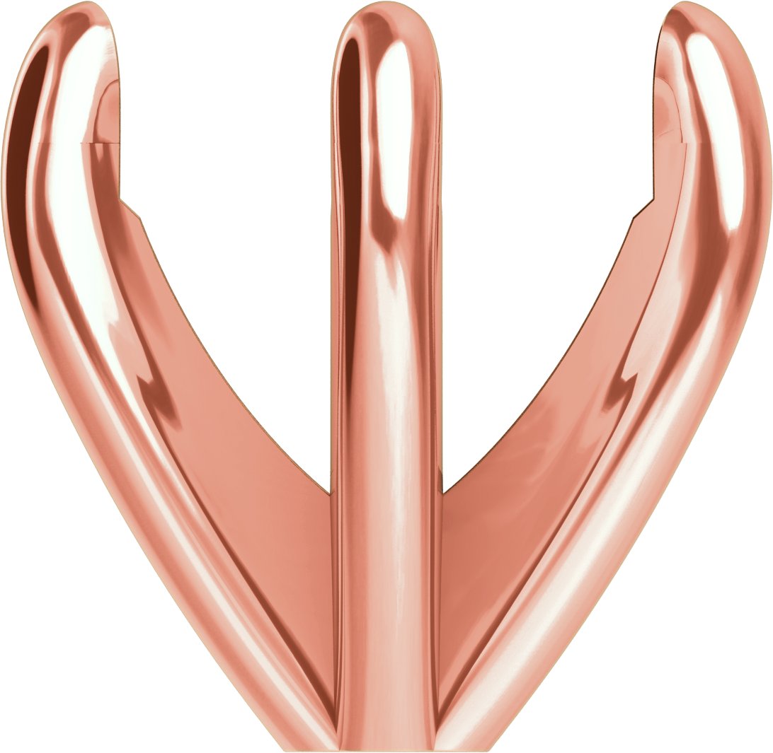 Pre-Notched Claw-Prong Shank Setting