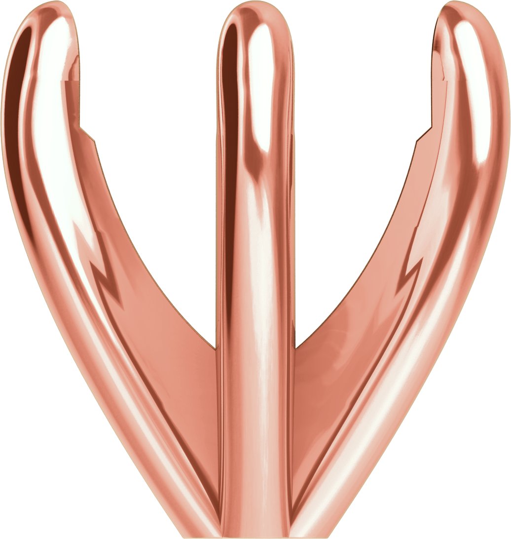 Pre-Notched Claw-Prong Shank Setting