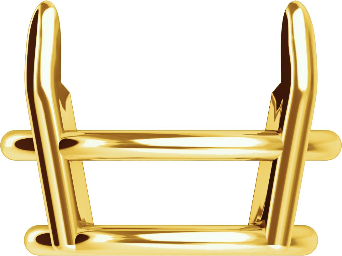Pre-Notched Claw-Prong Basket Setting