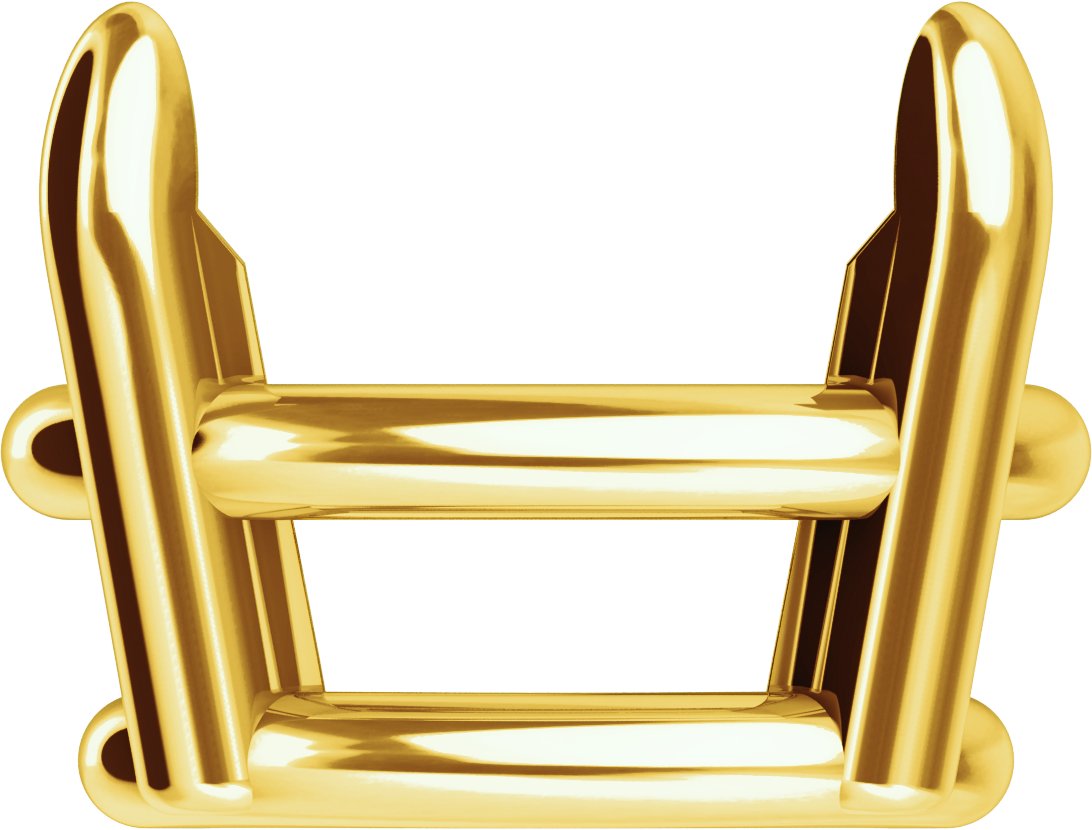Pre-Notched Claw-Prong Basket Setting