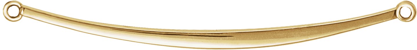 Curved Bar Bracelet Center