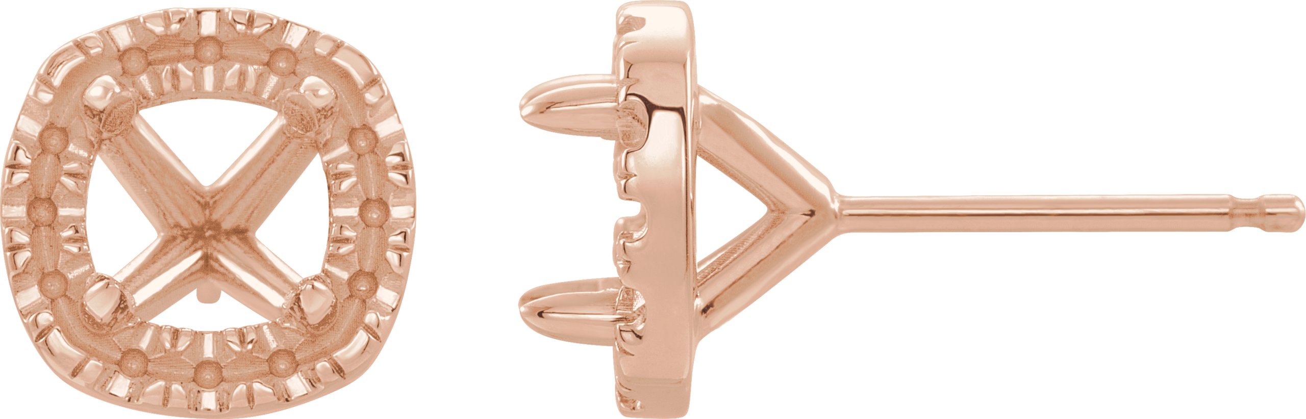 Cocktail-Style Halo-Style Earrings