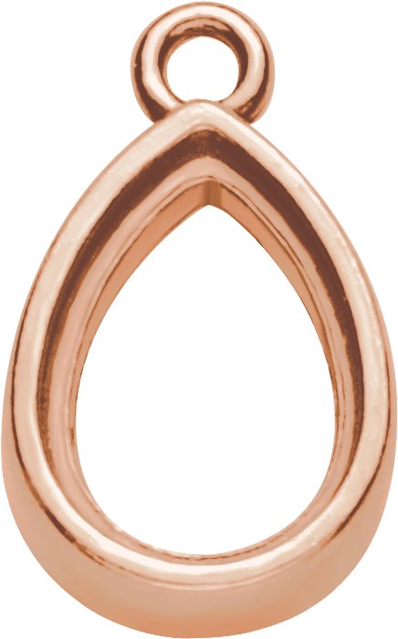 Bezel-Set Cabochon Dangle