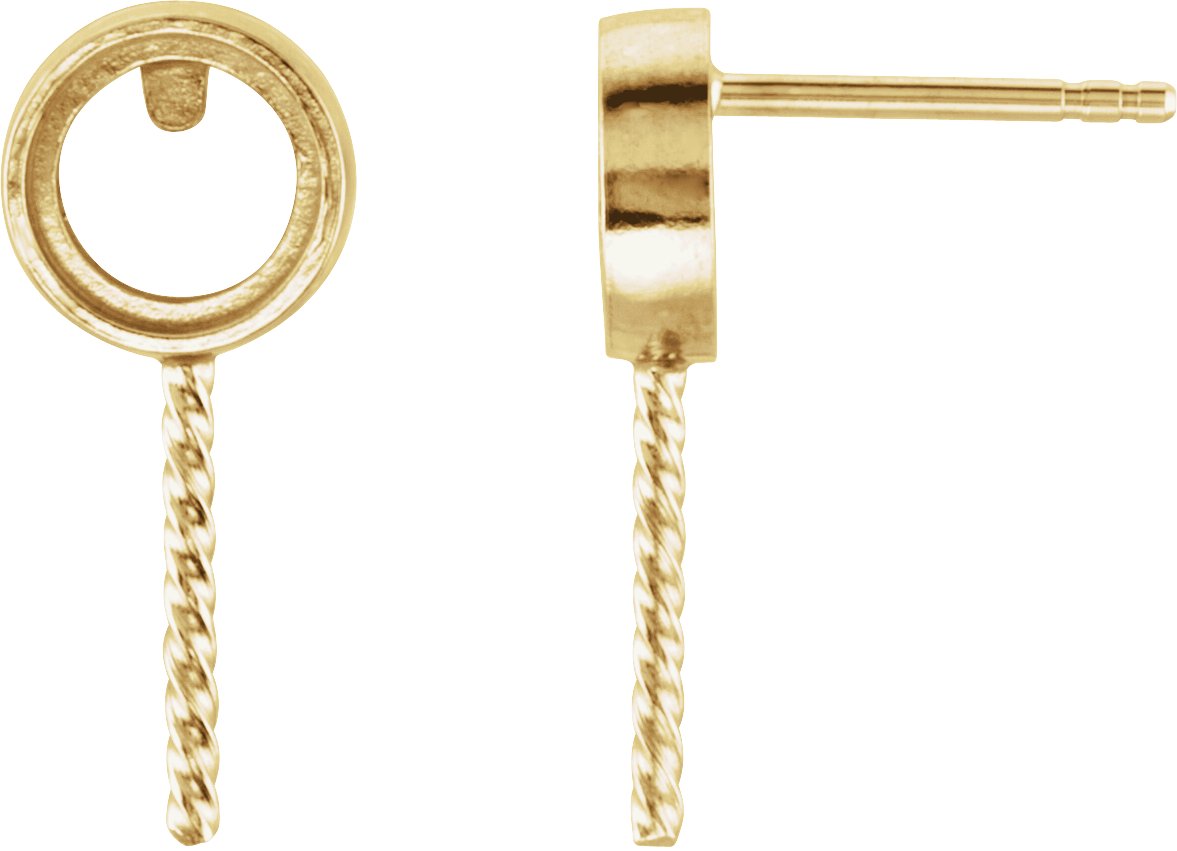 Accented Pearl Earrings