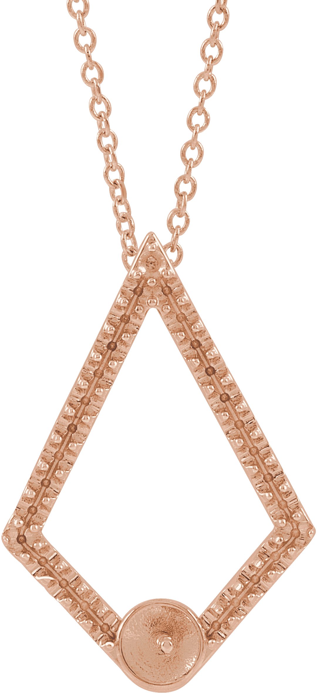Pearl Geometric Necklace or Pendant