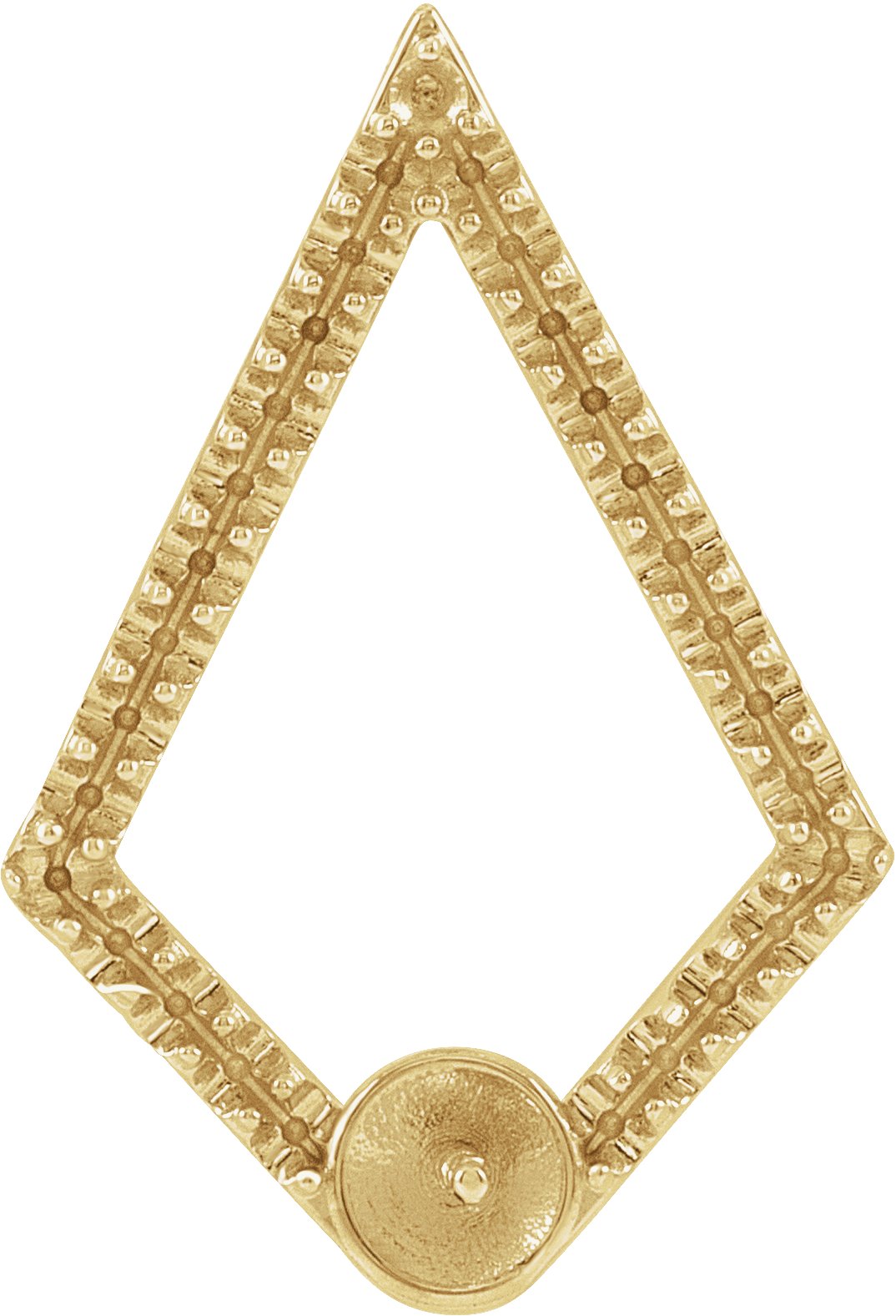 Pearl Geometric Necklace or Pendant