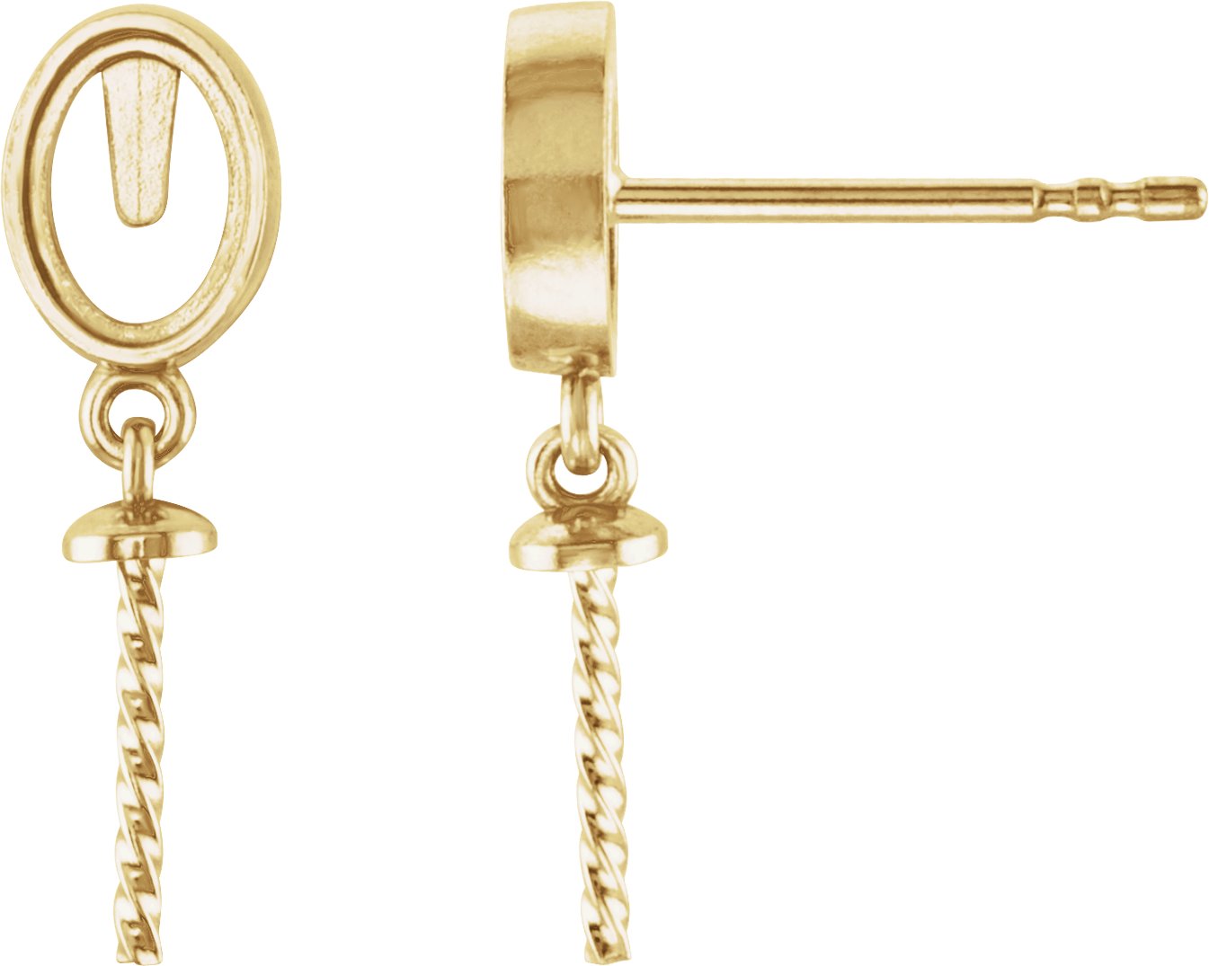 Accented Pearl Earrings