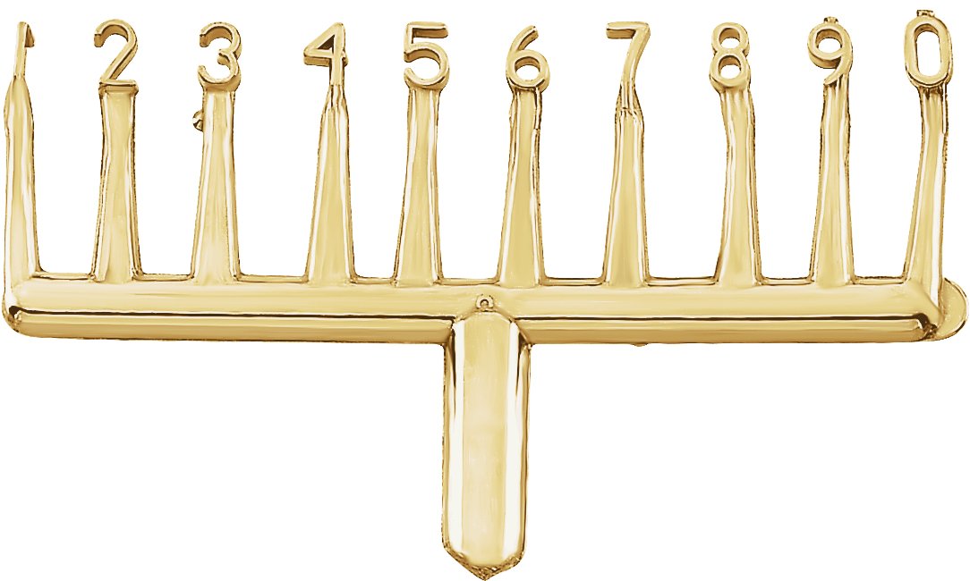 Tiny Numeral Trim