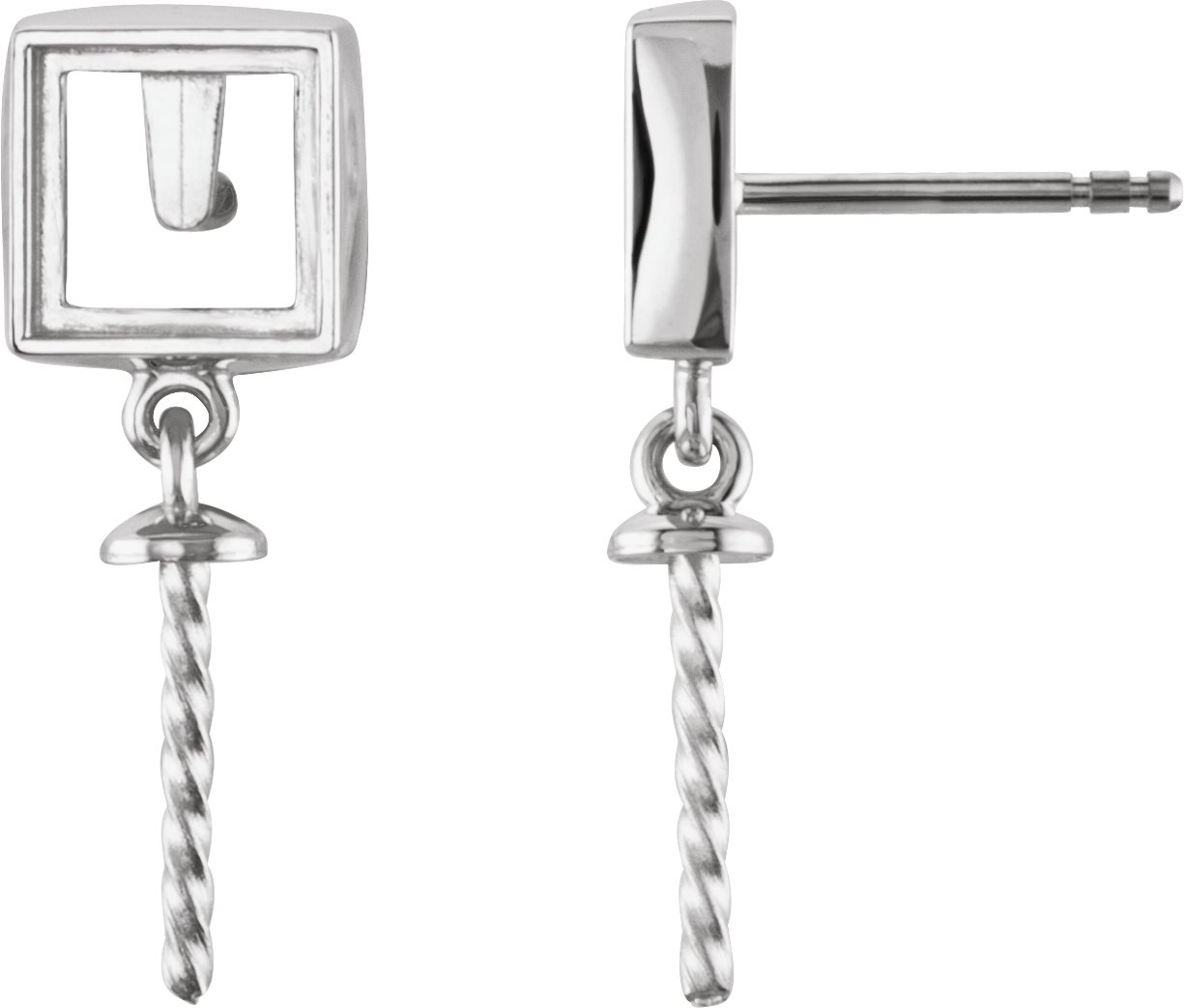 Accented Pearl Earrings