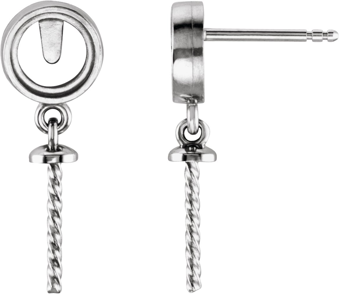 Accented Pearl Earrings