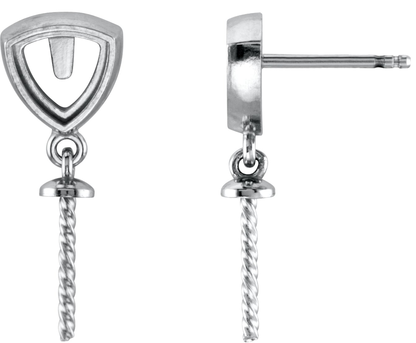 Accented Pearl Earrings