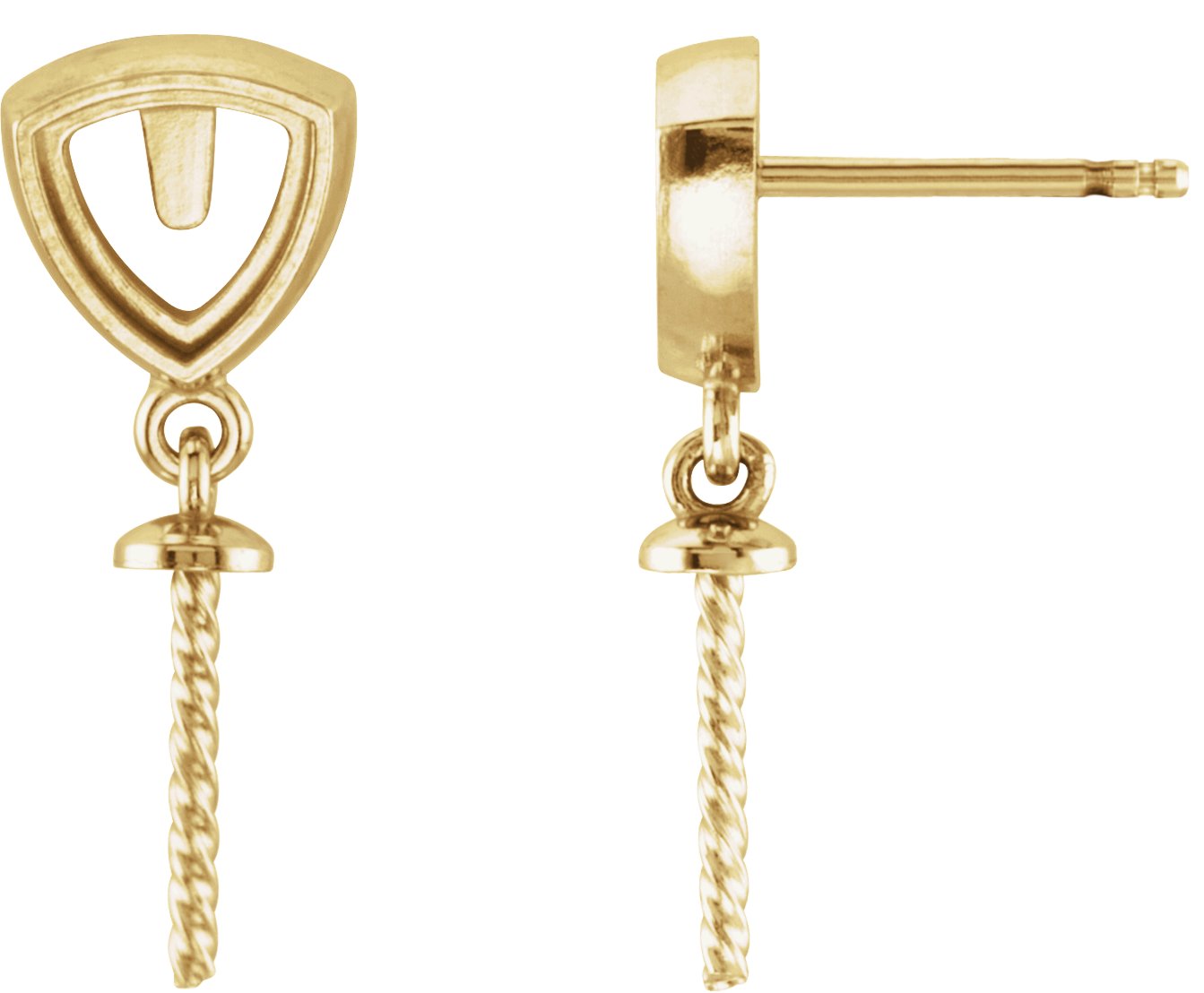 Accented Pearl Earrings