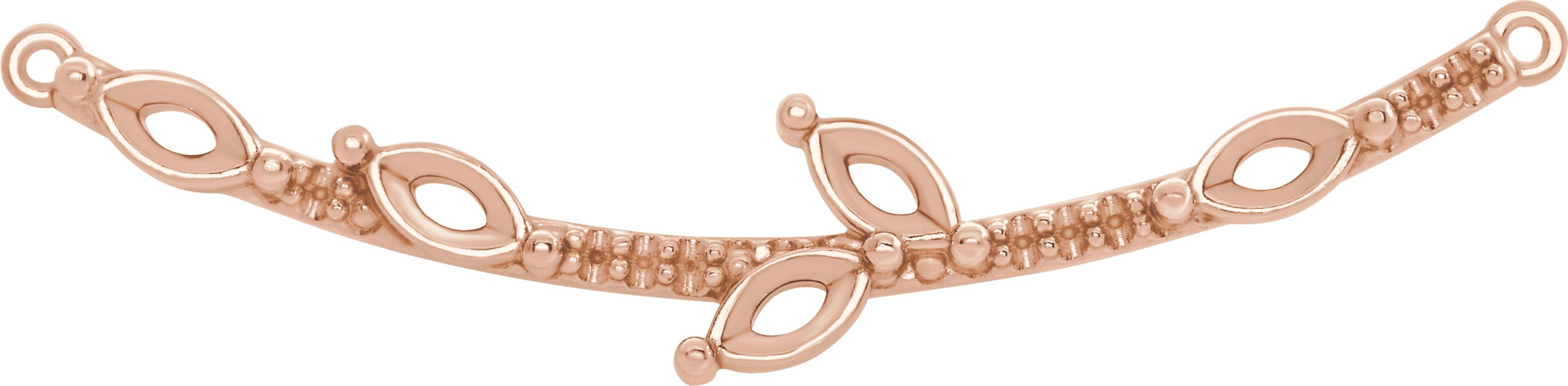 Family Curved Bar Necklace or Center