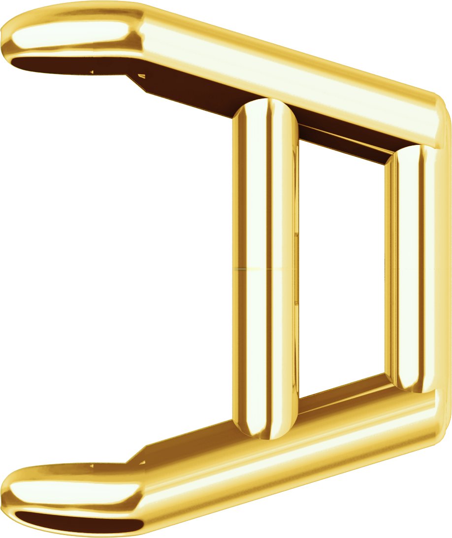 Pre-Notched Claw-Prong Earring Setting