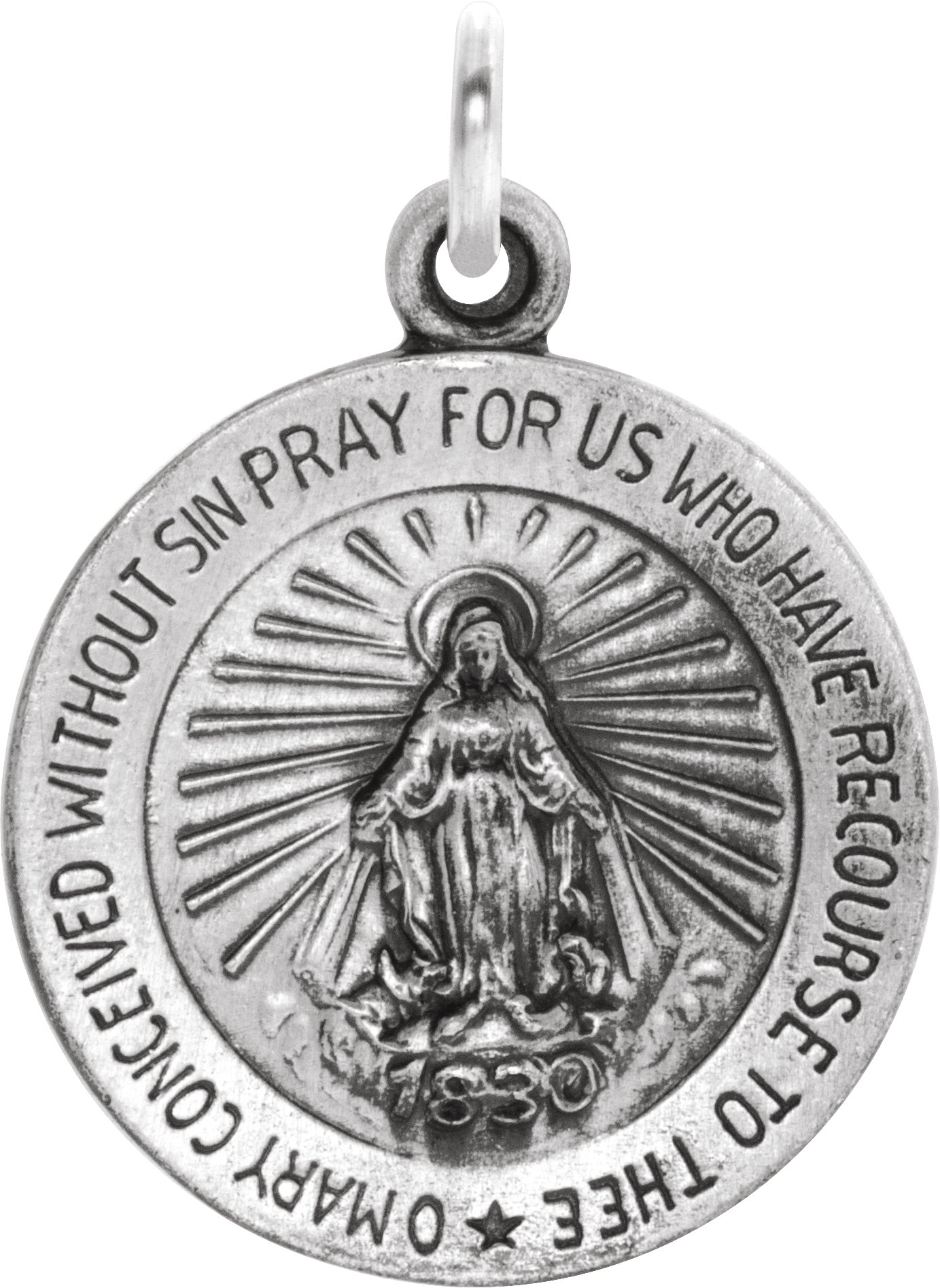 Miraculous Medal Necklace or Pendant
