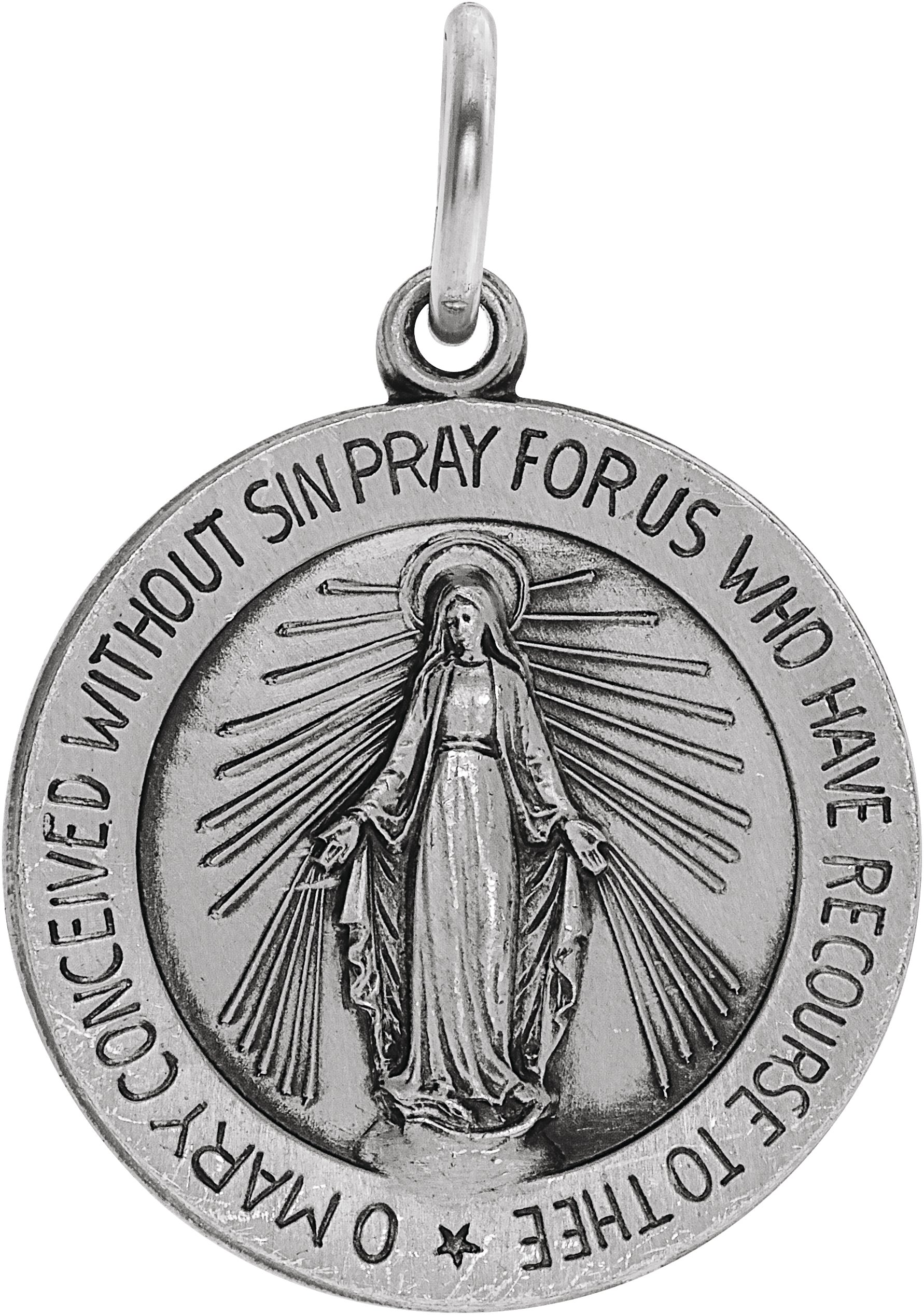 Miraculous Medal Necklace or Pendant