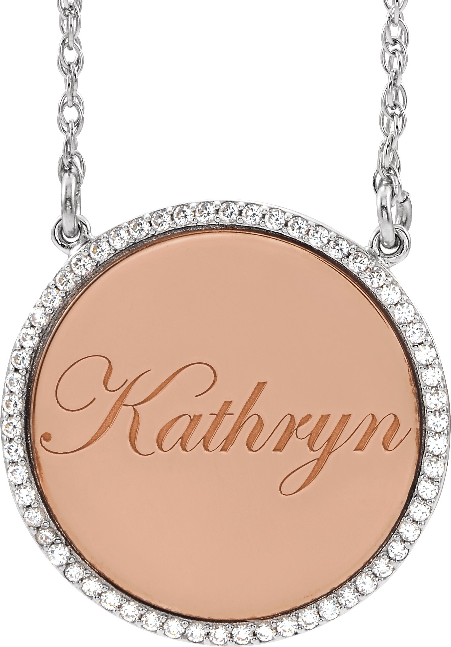 Personalized Disc Necklace