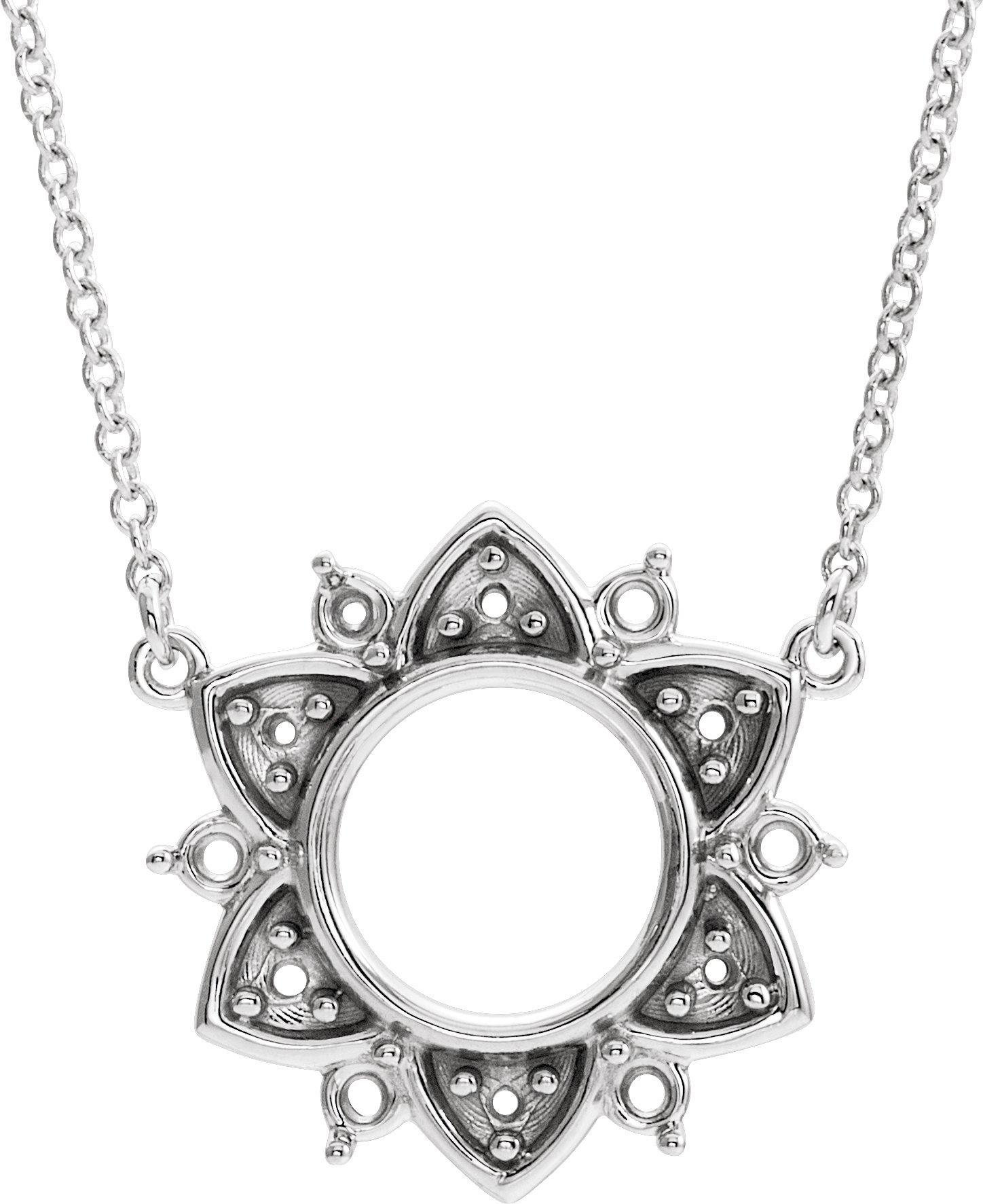 Accented Necklace or Center
