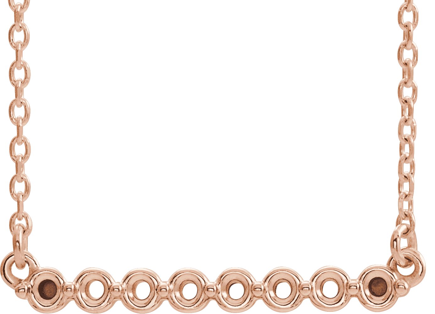 Accented Bar Necklace or Center