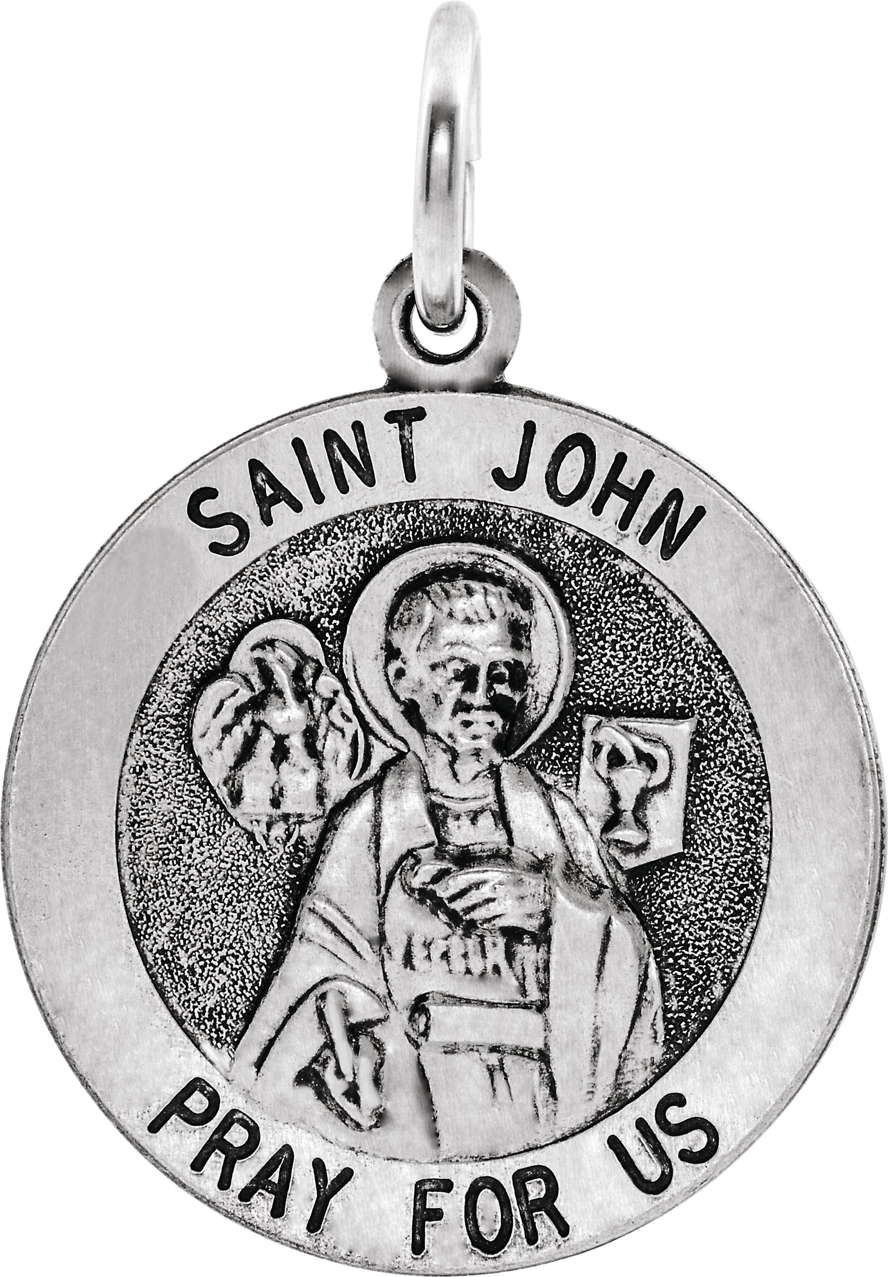 St. John the Evangelist Medal Necklace or Pendant