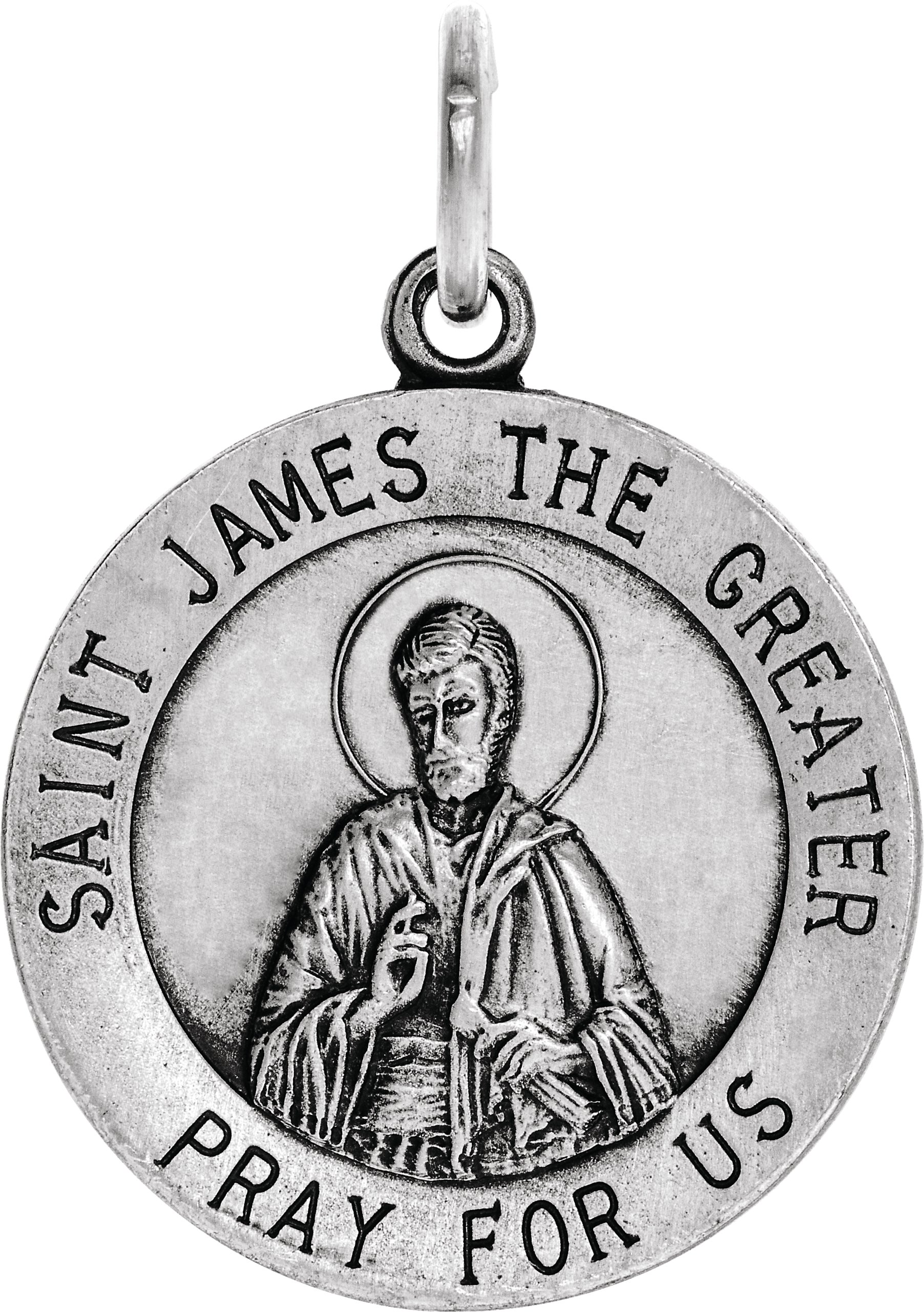 St. James Medal Necklace or Pendant