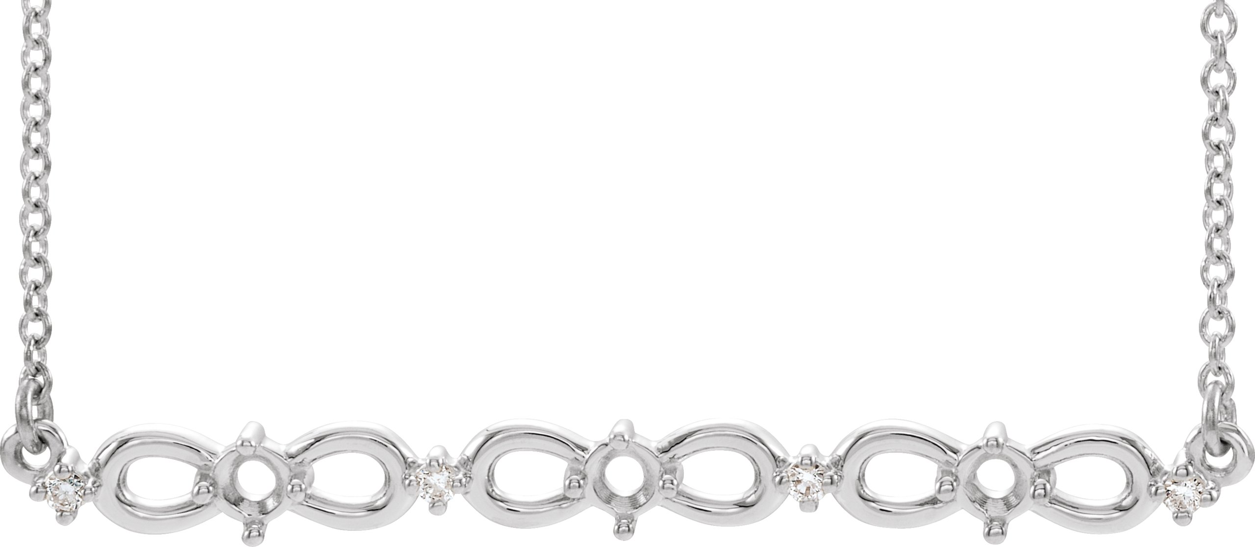 Family Bar Necklace or Center